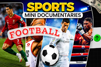 edit high retention football documentaries and storytelling videos