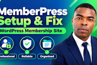 fix and setup memberpress wordpress membership website
