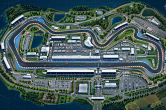 create racetrack map, motorsport circuit map, racing track guide and venue map