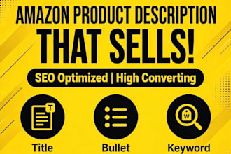 seo optimized amazon product descriptions that convert