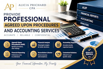 provide professionally agreed upon procedures and accounting services