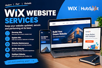 revamp redesign and update your wix  wix studio website