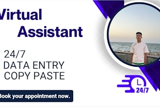 do accurate data entry and copy paste tasks