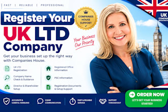 register your uk ltd company and provides company house setup
