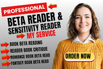 beta read your romantic suspense manuscript for plot, tension and romance