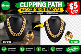 professional clipping path and background removal