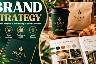 create your brand strategy, positioning, and competitor analysis