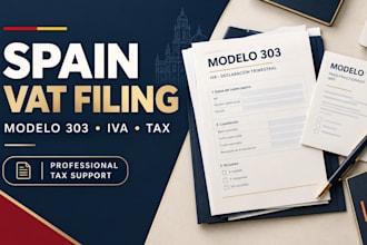 file spain vat modelo 303, modelo 131, iva and tax filing