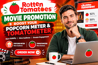 do organic rotten tomatoes movie promotion to boost porpcornmeter tomatometer
