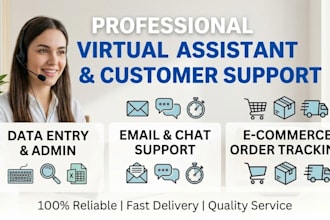 be your virtual assistant and support agent