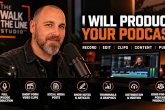 professionally produce and manage your podcast