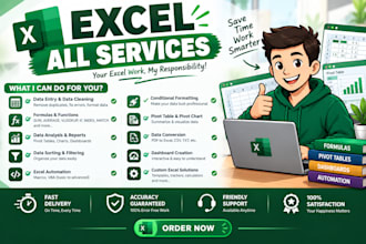 clean, format, merge, split excel data