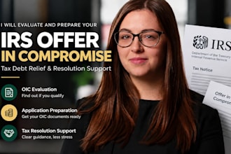 evaluate and prepare your irs offer in compromise tax resolution
