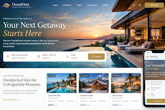 vacation rental website direct booking rental website short term rental website