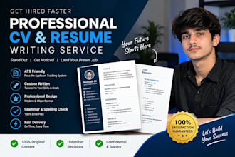 write a professional CV resume