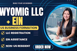 register USA llc registration entity formation in wyoming ein filing llc