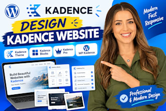 design kadence website, kadence theme, kadence blocks, kadence pro, wp kadence