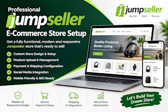 build, design and customize your jumpseller online store