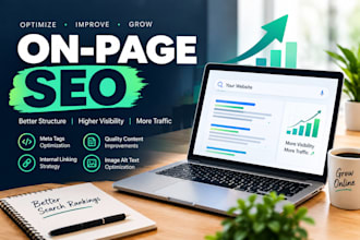 do complete on page SEO optimization for your website