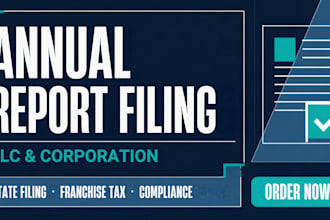 file your llc annual report in any US states, fincen boi, and state franchise