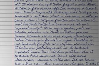 write personalized,aesthetic handwritten notes,letters for you