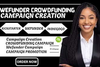 do your crowdfunding campaign and promotion for wefunder campaign