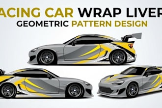 do racing car wrap drift livery sports car wrap design