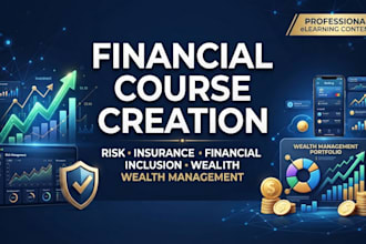 create financial risk, financial inclusion, insurance, wealth management course