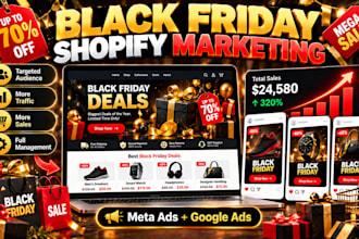 do black friday shopify marketing to boost shopify sales and cyber monday sales