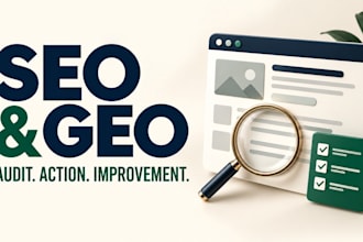 do SEO and GEO audit and improvements