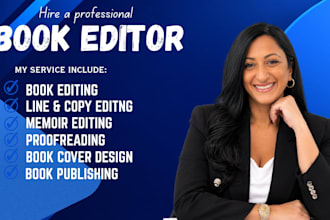 professionally edit your book or manuscript