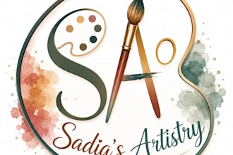 design handmade logo and convert it to vector