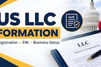 professional US llc formation, registration, ein and business setup support