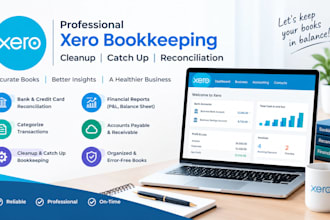do xero bookkeeping cleanup catch up and reconciliation