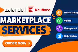 zalando kaufland marketplace product listing upload management and optimization