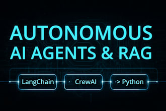 build autonomous ai agents, rag systems and python automation