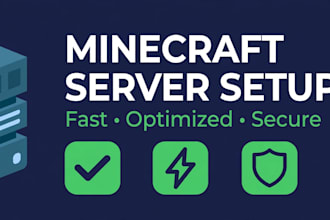 setup, configure and optimize your minecraft server
