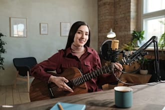 write, sing awesome gospel christian worship song female singer
