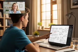 tutor and help handle high school students with assignments