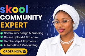 skool community setup skool community funnel skool credit repair skool community
