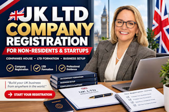 register UK ltd company for non residents and startups