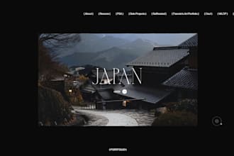 build a custom portfolio website for artists and creatives