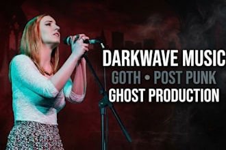 ghost produce darkwave goth and post punk music professionally