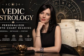 provide a personalized vedic astrology birth chart reading