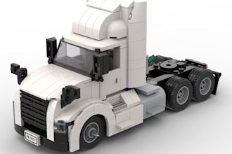 design custom lego moc, house, lego set, technic using bricklink studio