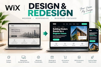 wix website redesign wix website design redesign wix website wix landing page