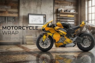 do motorcycle wrap van wrap truck wrap itasha design
