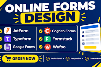 create jotform, typeform, google form, cognito form, surveys, formstack docusign