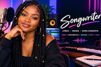 sing smooth female vocals for your afrobeat or afropop track
