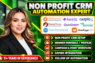 do wildapricot donorsnap keela memberplanet caspio givesmart zapier integration